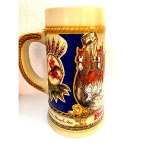 Vintage Staffel Stoneware W. Germany Budweiser Stein
